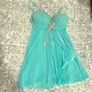 Inner Secrets babydoll and thong lingerie